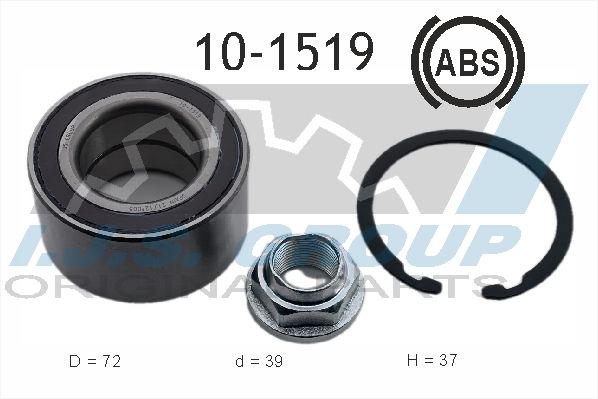 Комплект подшипника ступицы колеса IJS 101519