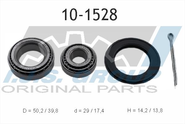 Комплект подшипника ступицы колеса IJS 101528