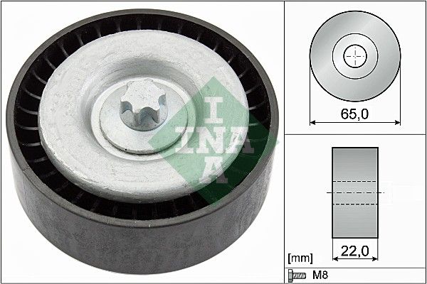 Паразитный / ведущий ролик, поликлиновой ремень INA 532066710