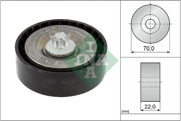 Паразитный / ведущий ролик, поликлиновой ремень INA 532089510
