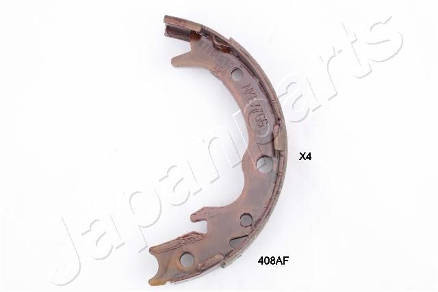Комплект тормозных колодок, стояночная тормозная система JAPANPARTS GF408AF