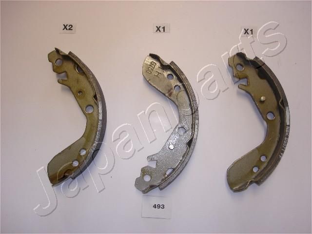 Комплект тормозных колодок JAPANPARTS GF493AF