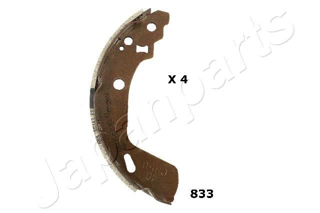 Комплект тормозных колодок JAPANPARTS GF833AF