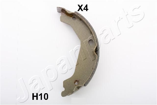 Комплект тормозных колодок, стояночная тормозная система JAPANPARTS GFH10AF