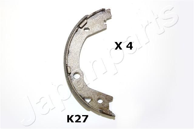 Комплект тормозных колодок, стояночная тормозная система JAPANPARTS GFK27AF