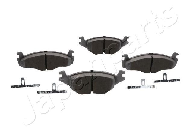 Комплект тормозных колодок, дисковый тормоз JAPANPARTS PA0033AF