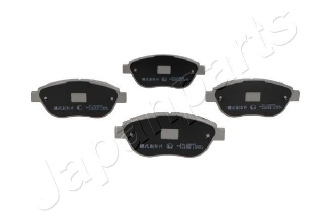 Комплект тормозных колодок, дисковый тормоз JAPANPARTS PA0080AF