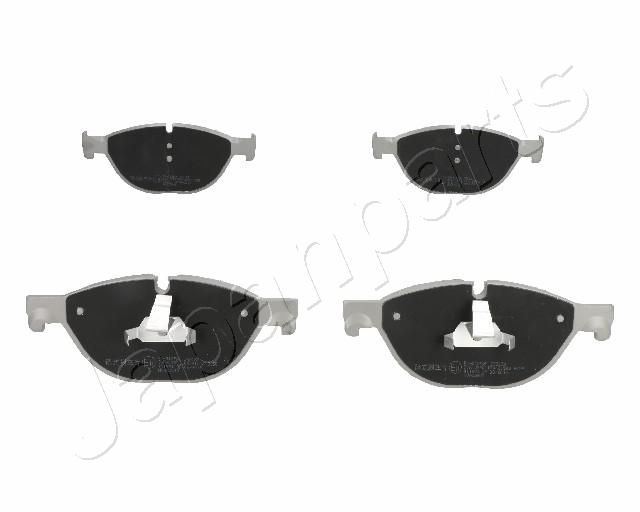 Комплект тормозных колодок, дисковый тормоз JAPANPARTS PA0125AF