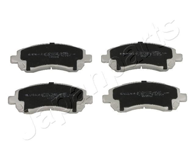 Комплект тормозных колодок, дисковый тормоз JAPANPARTS PA711AF