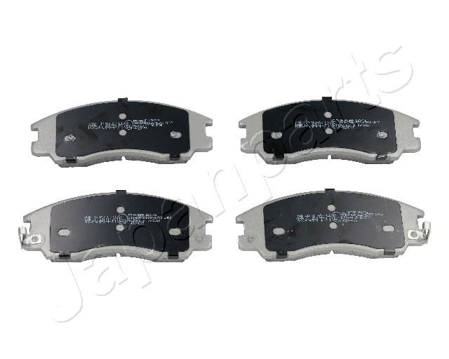 Комплект тормозных колодок, дисковый тормоз JAPANPARTS PAH06AF