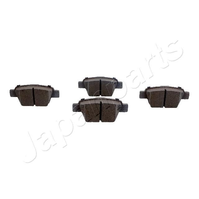 Комплект тормозных колодок, дисковый тормоз JAPANPARTS PP0004AF