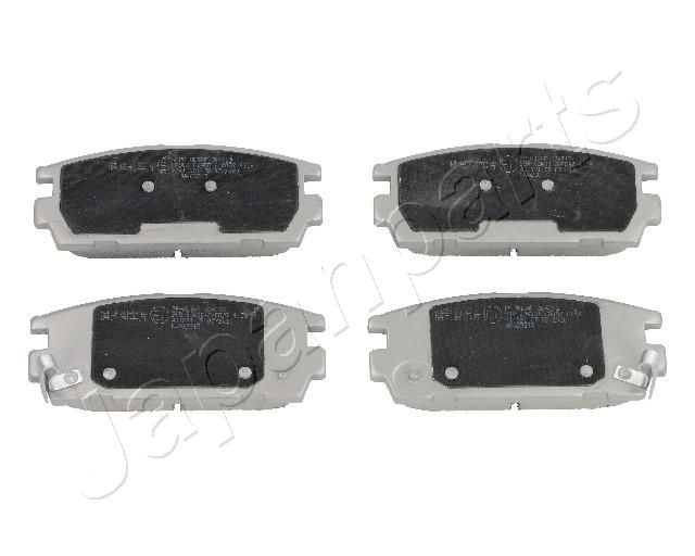 Комплект тормозных колодок, дисковый тормоз JAPANPARTS PPH03AF