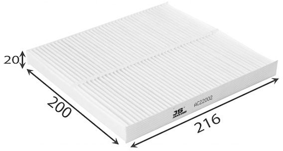 Фильтр, воздух во внутренном пространстве JS AC22002