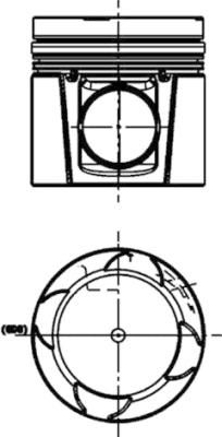 Поршень KOLBENSCHMIDT 40733600