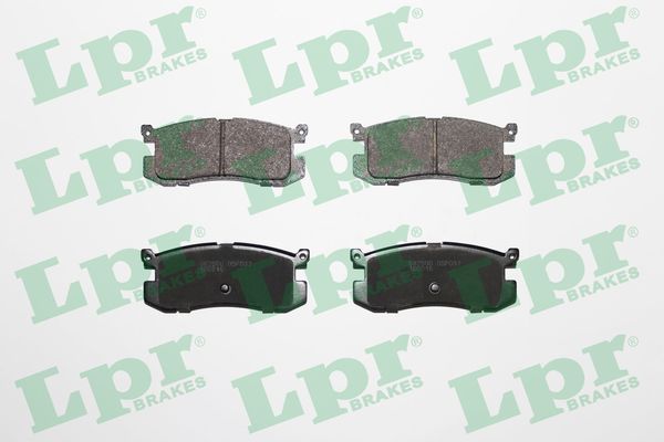 Комплект тормозных колодок, дисковый тормоз LPR 05P037