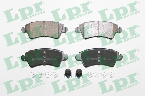 Комплект тормозных колодок, дисковый тормоз LPR 05P1105