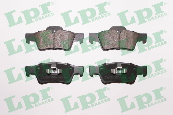 Комплект тормозных колодок, дисковый тормоз LPR 05P1254