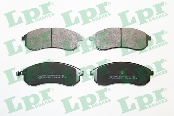 Комплект тормозных колодок, дисковый тормоз LPR 05P1334