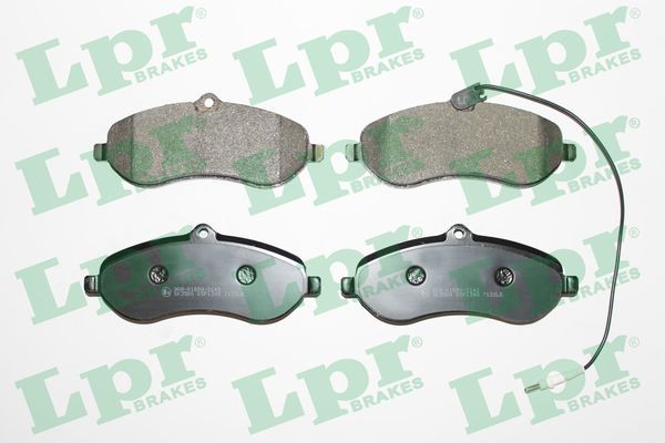 Комплект тормозных колодок, дисковый тормоз LPR 05P1348