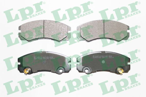 Комплект тормозных колодок, дисковый тормоз LPR 05P1353