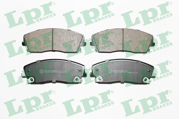 Комплект тормозных колодок, дисковый тормоз LPR 05P1399