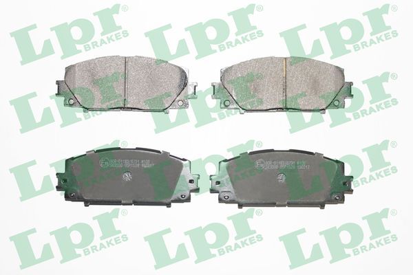 Комплект тормозных колодок, дисковый тормоз LPR 05P1529