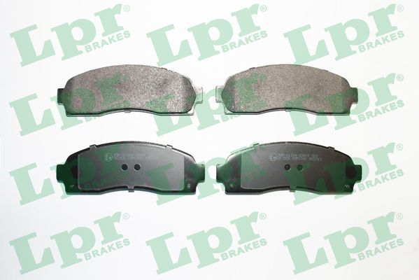 Комплект тормозных колодок, дисковый тормоз LPR 05P1542