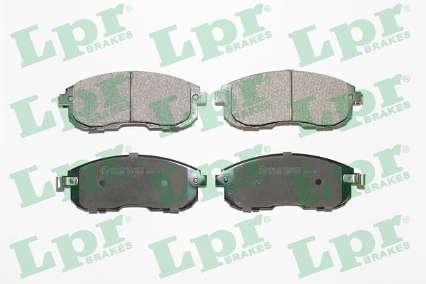 Комплект тормозных колодок, дисковый тормоз LPR 05P1606