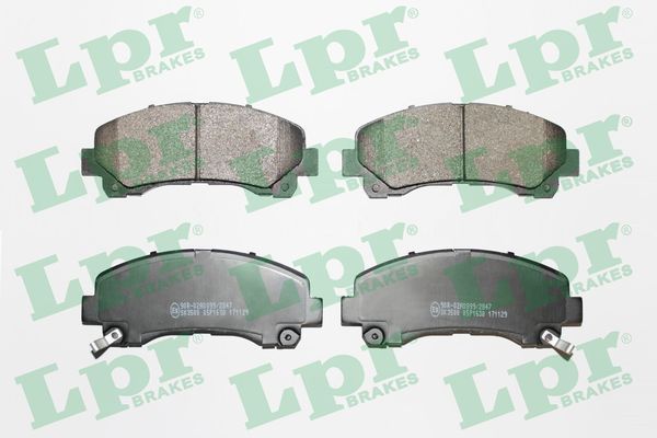 Комплект тормозных колодок, дисковый тормоз LPR 05P1630