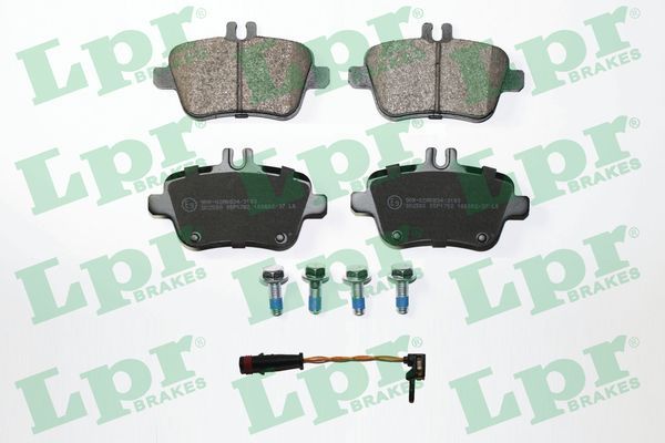 Комплект тормозных колодок, дисковый тормоз LPR 05P1782A