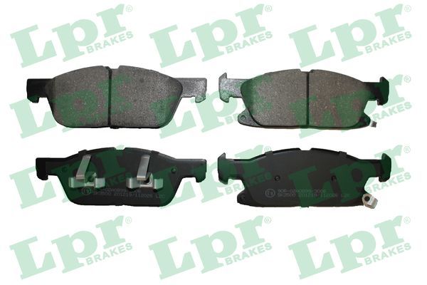 Комплект тормозных колодок, дисковый тормоз LPR 05P2026