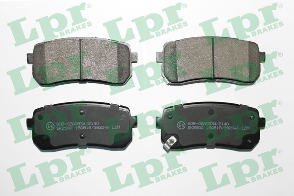 Комплект тормозных колодок, дисковый тормоз LPR 05P2046