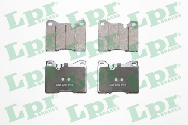 Комплект тормозных колодок, дисковый тормоз LPR 05P207