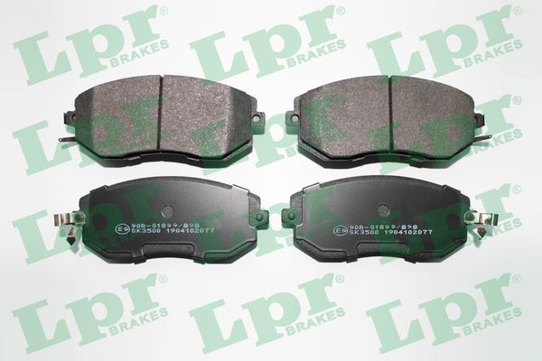Комплект тормозных колодок, дисковый тормоз LPR 05P2077