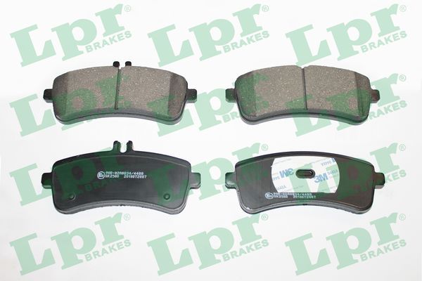 Комплект тормозных колодок, дисковый тормоз LPR 05P2087