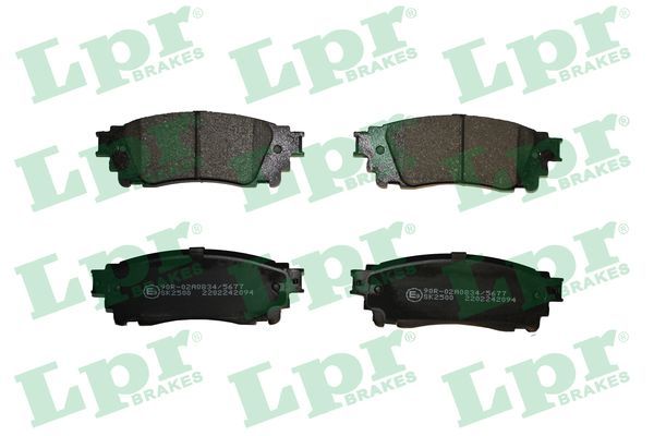 Комплект тормозных колодок, дисковый тормоз LPR 05P2094