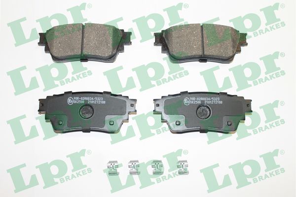 Комплект тормозных колодок, дисковый тормоз LPR 05P2180