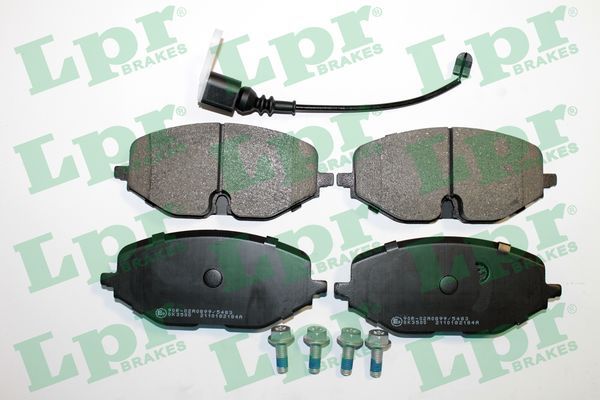 Комплект тормозных колодок, дисковый тормоз LPR 05P2184A