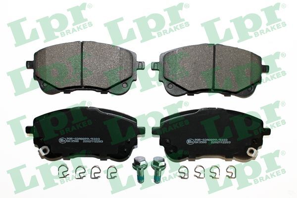 Комплект тормозных колодок, дисковый тормоз LPR 05P2203