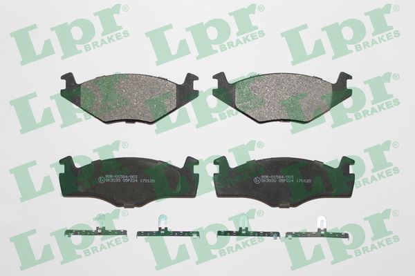 Комплект тормозных колодок, дисковый тормоз LPR 05P224