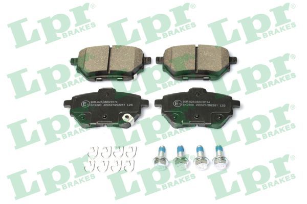 Комплект тормозных колодок, дисковый тормоз LPR 05P2251