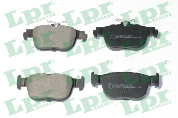 Комплект тормозных колодок, дисковый тормоз LPR 05P2277