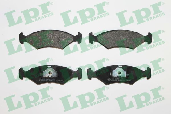 Комплект тормозных колодок, дисковый тормоз LPR 05P233