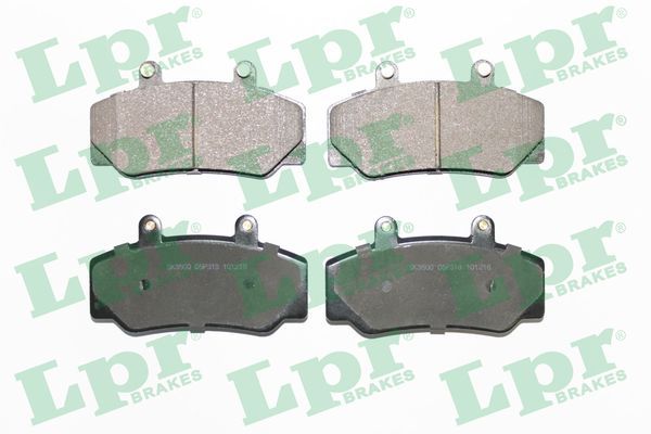 Комплект тормозных колодок, дисковый тормоз LPR 05P318