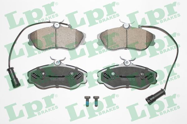 Комплект тормозных колодок, дисковый тормоз LPR 05P326