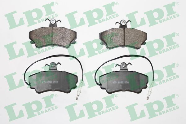 Комплект тормозных колодок, дисковый тормоз LPR 05P452