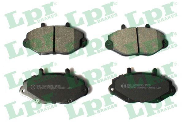 Комплект тормозных колодок, дисковый тормоз LPR 05P482