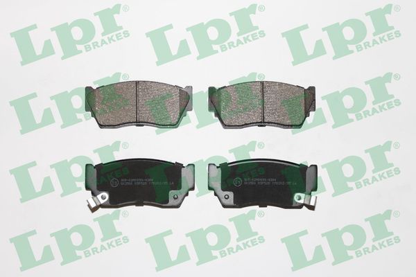 Комплект тормозных колодок, дисковый тормоз LPR 05P520