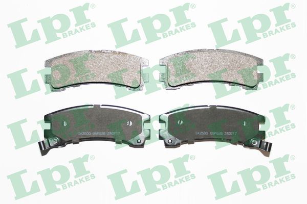 Комплект тормозных колодок, дисковый тормоз LPR 05P528