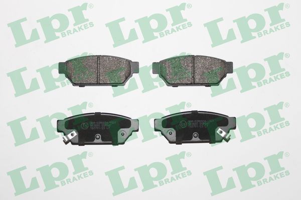 Комплект тормозных колодок, дисковый тормоз LPR 05P547